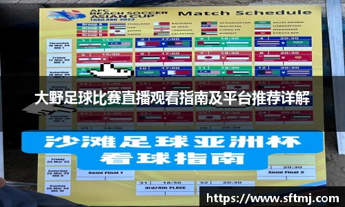 大野足球比赛直播观看指南及平台推荐详解